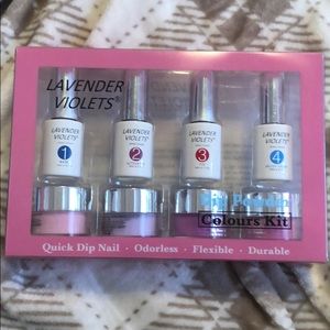 Nail dip powder set